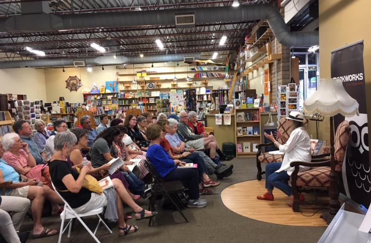 Author Mary Carter at Book Reading