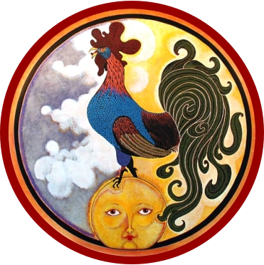 Rooster Table© Mary E. CarterHands of an Artist Productions